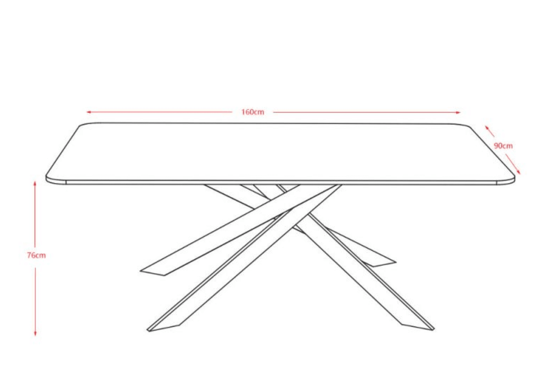 Jedilniška miza MARIGOLD 1 - slika 2